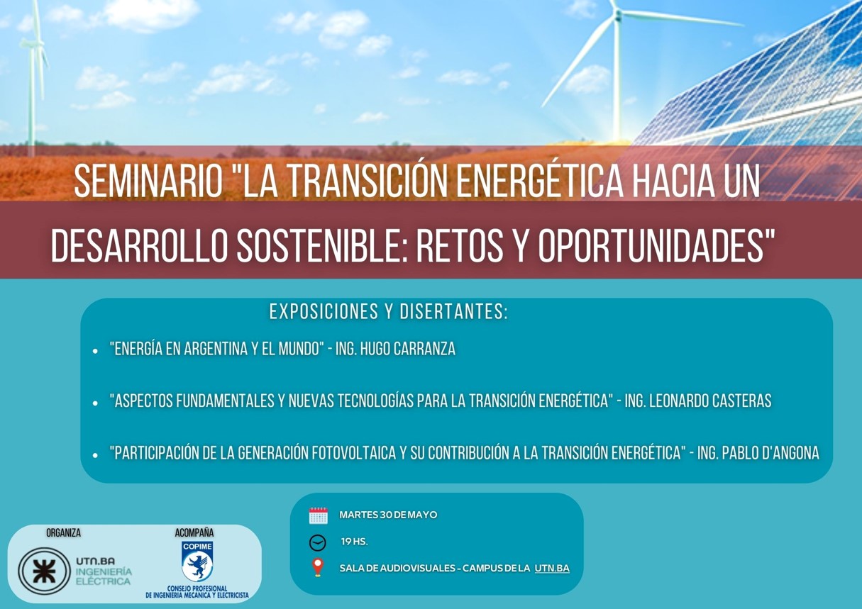 Seminario “La Transición Energética hacia un Desarrollo Sostenible ...